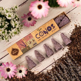 Conos de Lavanda y Violetas: Calma y Espiritualidad - Esotergia Tienda