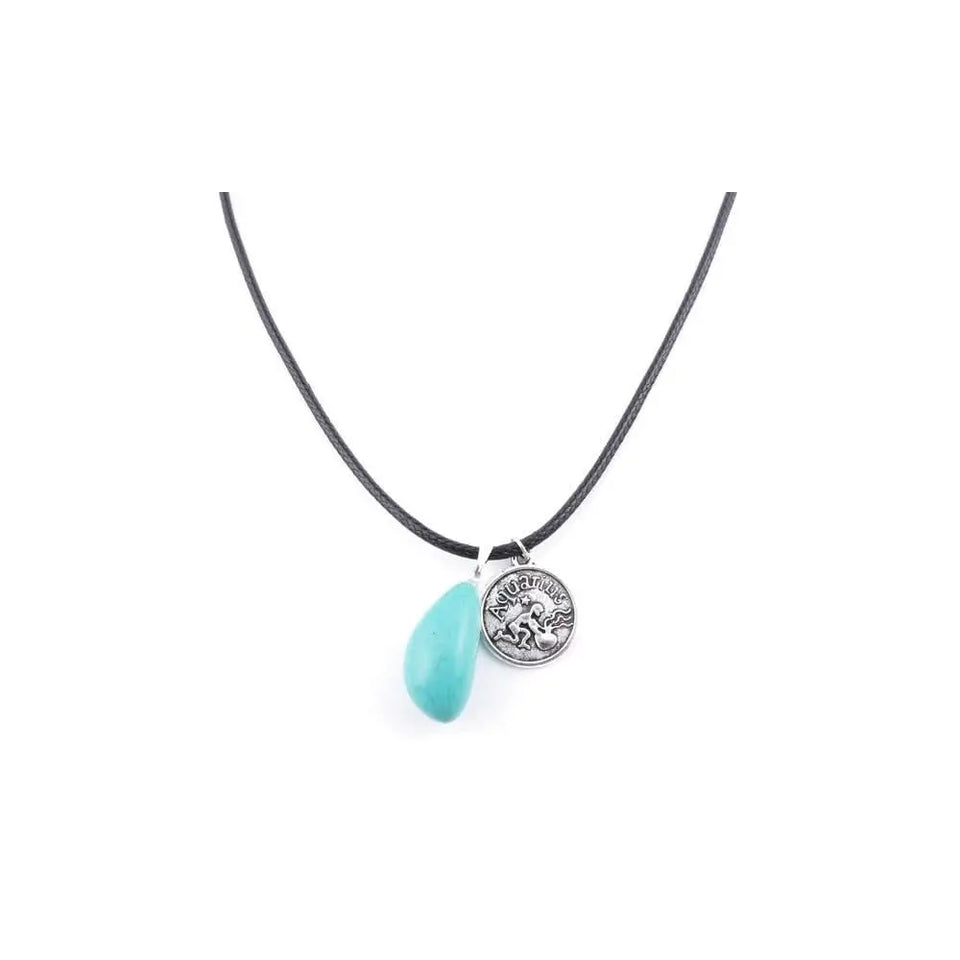 Collar Acuario con Turquesa Esotergia