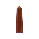 Punta Generador de Jaspe Rojo Mini Esotergia