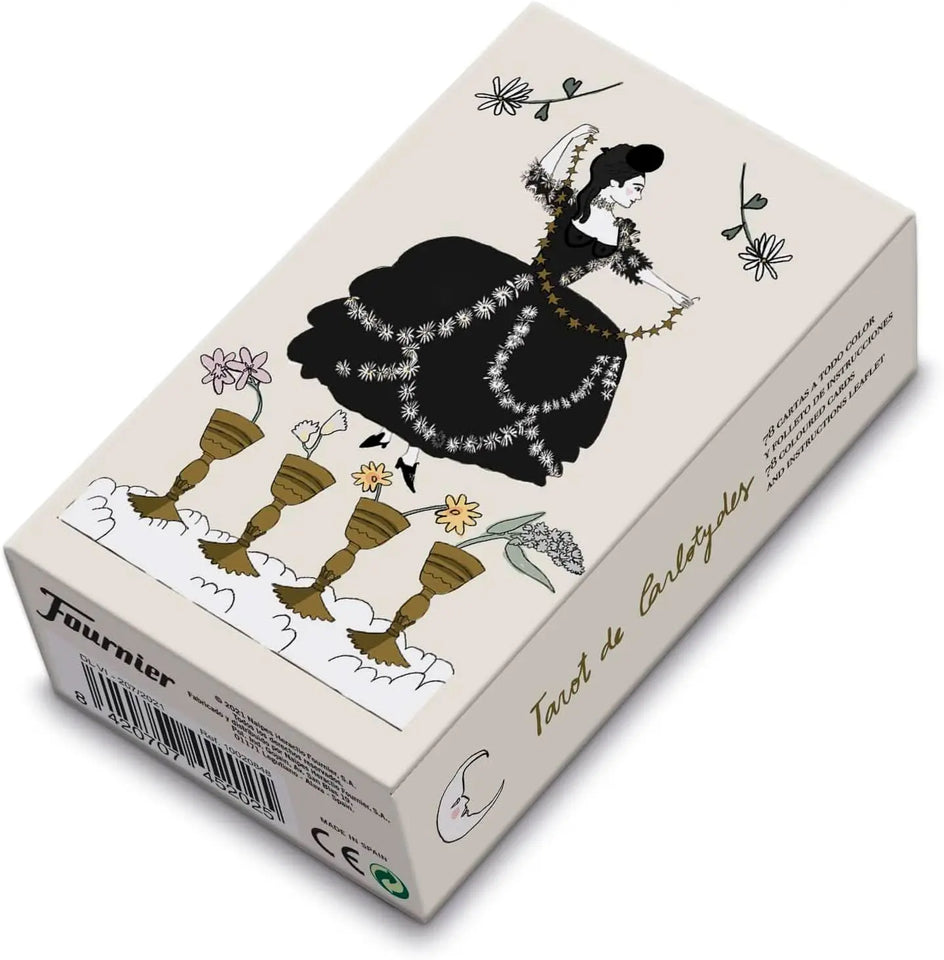 Baraja de Cartas Tarot Carlotydes: Interpretación Fresca del Tarot Clásico Esotergia Tienda