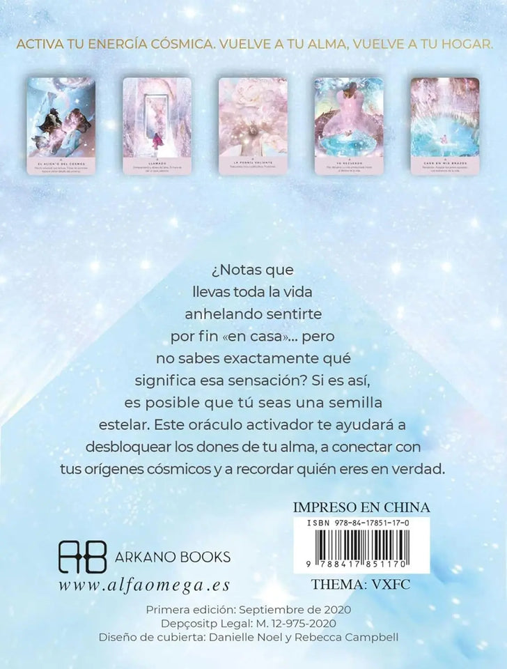 Semilla Estelar Libro y 53 Cartas Oráculo | Conecta con tu Guía Interior Esotergia Tienda