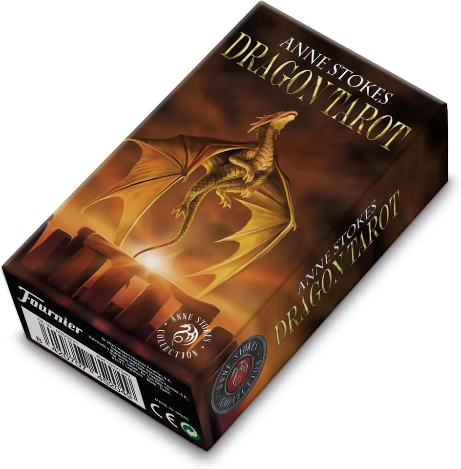 Baraja de Cartas Tarot Dragons de Anne Stokes: Ilustraciones Fantásticas de Dragones Esotergia Tienda