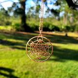 Collar Metatrón Símbolo de Geometría Sagrada y Espiritualidad Esotergia Tienda