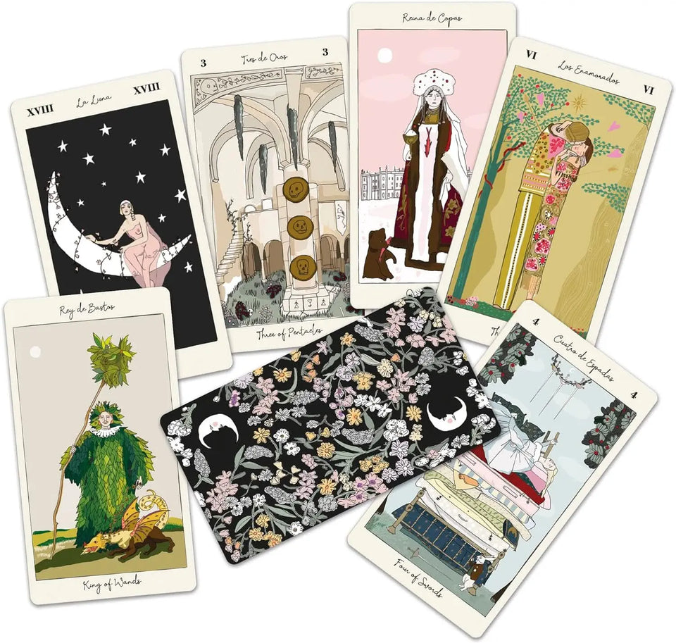 Baraja de Cartas Tarot Carlotydes: Interpretación Fresca del Tarot Clásico Esotergia Tienda