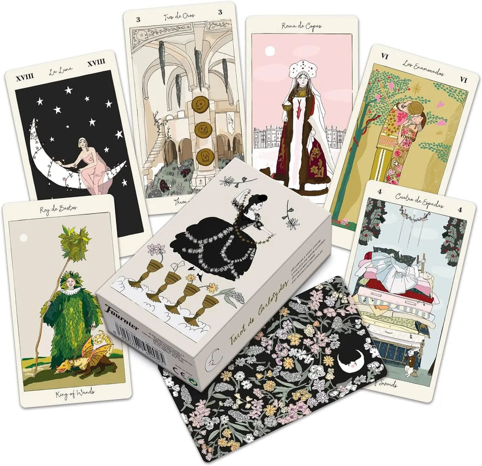 Baraja de Cartas Tarot Carlotydes: Interpretación Fresca del Tarot Clásico Esotergia Tienda