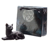 Gato Negro de la Suerte con Bolsa de Regalo - Esotergia Tienda