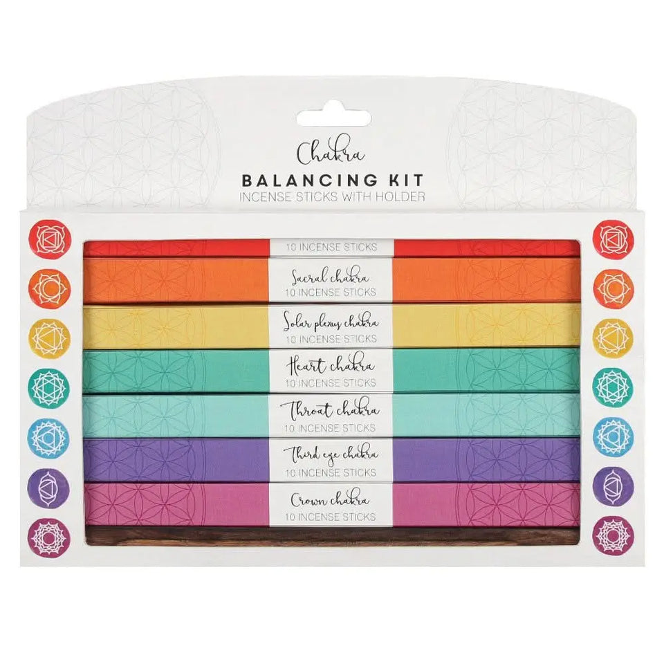 Kit Armonía de Chakras: Colección de Varitas Incienso para el Equilibrio Esotergia