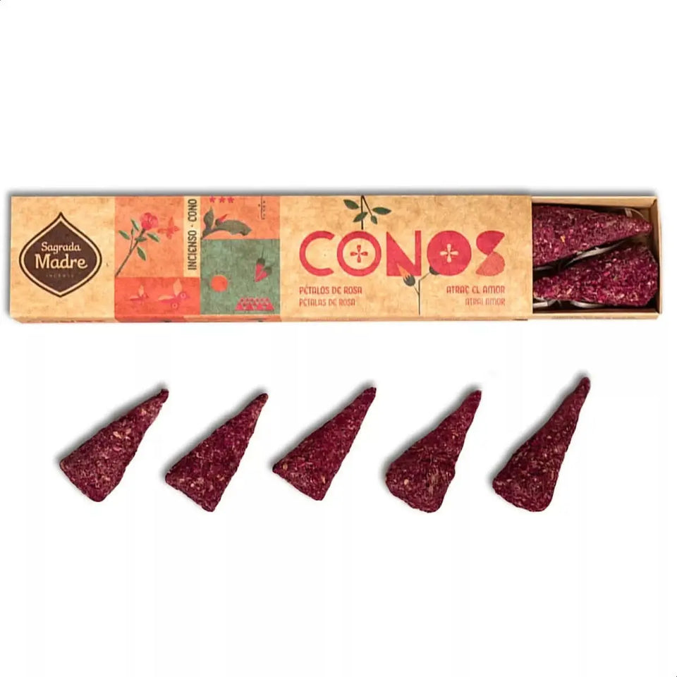 Conos de Pétalos de Rosa Esotergia