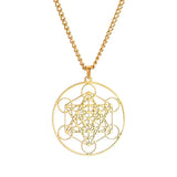 Collar Metatrón Símbolo de Geometría Sagrada y Espiritualidad Esotergia Tienda