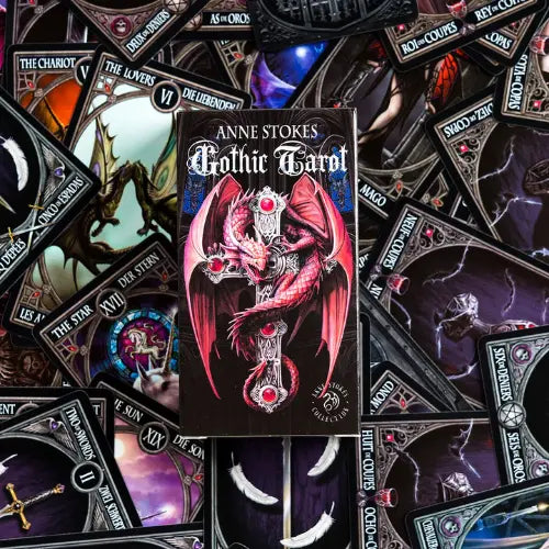 Baraja de Cartas Tarot Gothic de Anne Stokes: Diseño Intrigante y Detallado Esotergia Tienda