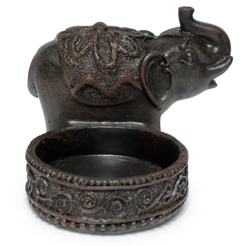 Figura de Elefante Portavelas Paz de Oriente - Ilumina tu Hogar con Armonía y Serenidad - Esotergia Tienda