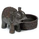 Figura de Elefante Portavelas Paz de Oriente - Ilumina tu Hogar con Armonía y Serenidad - Esotergia Tienda