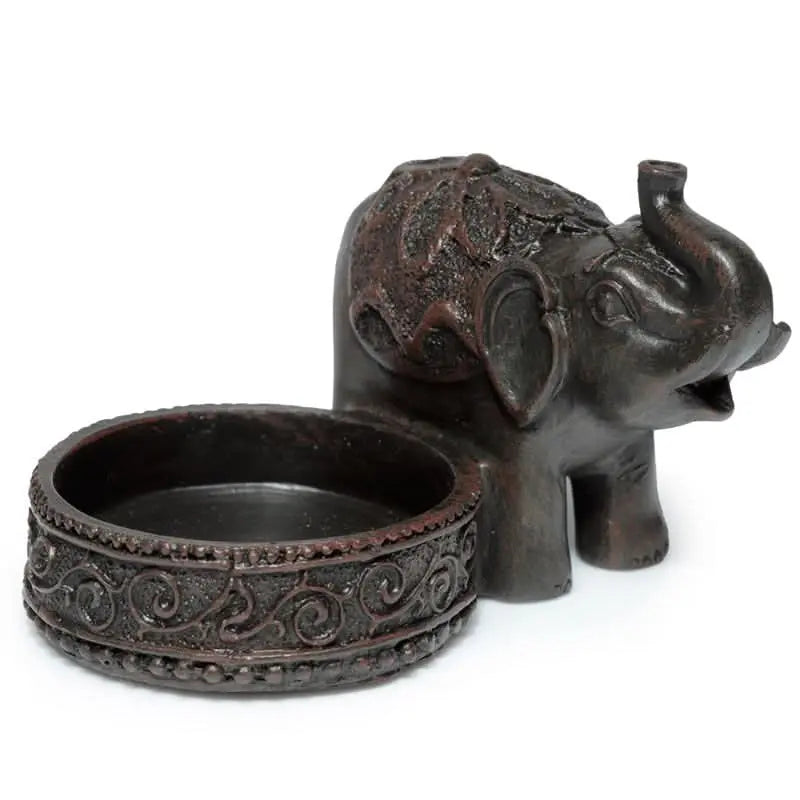 Figura de Elefante Portavelas Paz de Oriente - Ilumina tu Hogar con Armonía y Serenidad - Esotergia Tienda