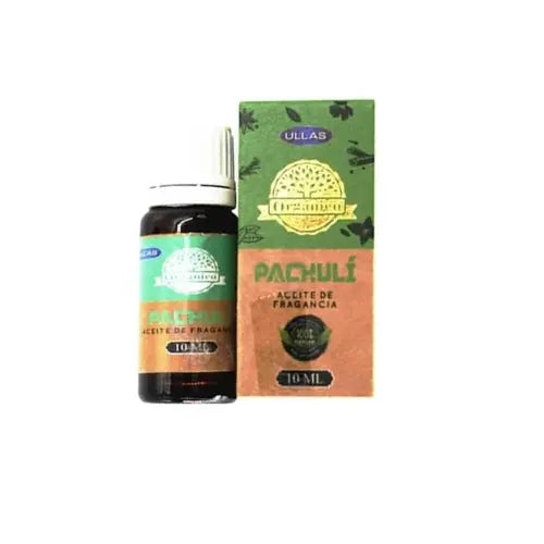 Aceite Esencial Orgánico Ullas Pachulí 10 ml - Calma, Equilibrio y Sensualidad Esotergia