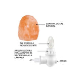 Lámpara de Sal del Himalaya para Bebé | Luz Suave y Tranquilizante Esotergia