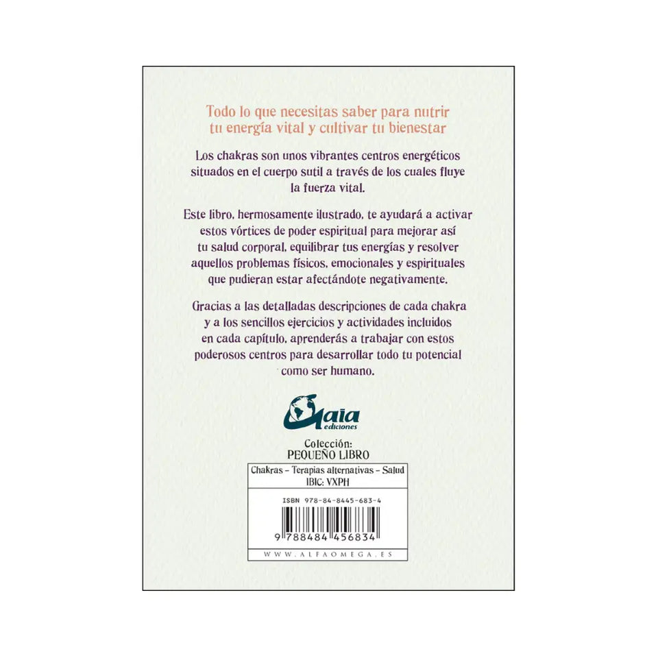 El Pequeño Libro de los Chakras: Equilibrio y Vitalidad para tu Bienestar Esotergia Tienda
