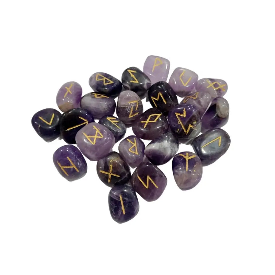 Runas Vikingas de Amatista Bandeada tiendamerlin