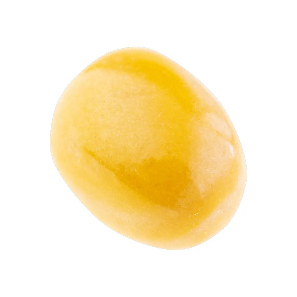 Rodado de Jaspe Amarillo - Esotergia Tienda