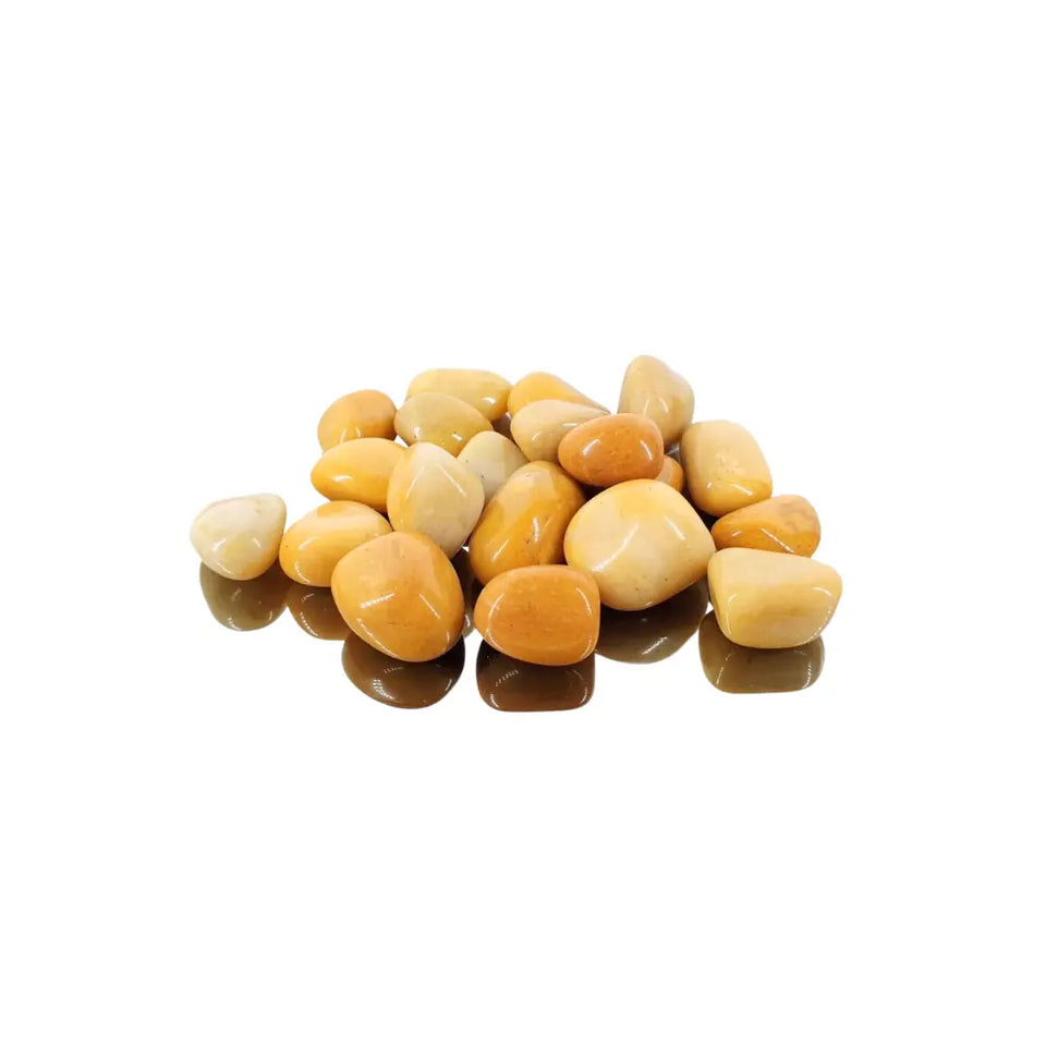 Rodado de Jaspe Amarillo - Esotergia Tienda
