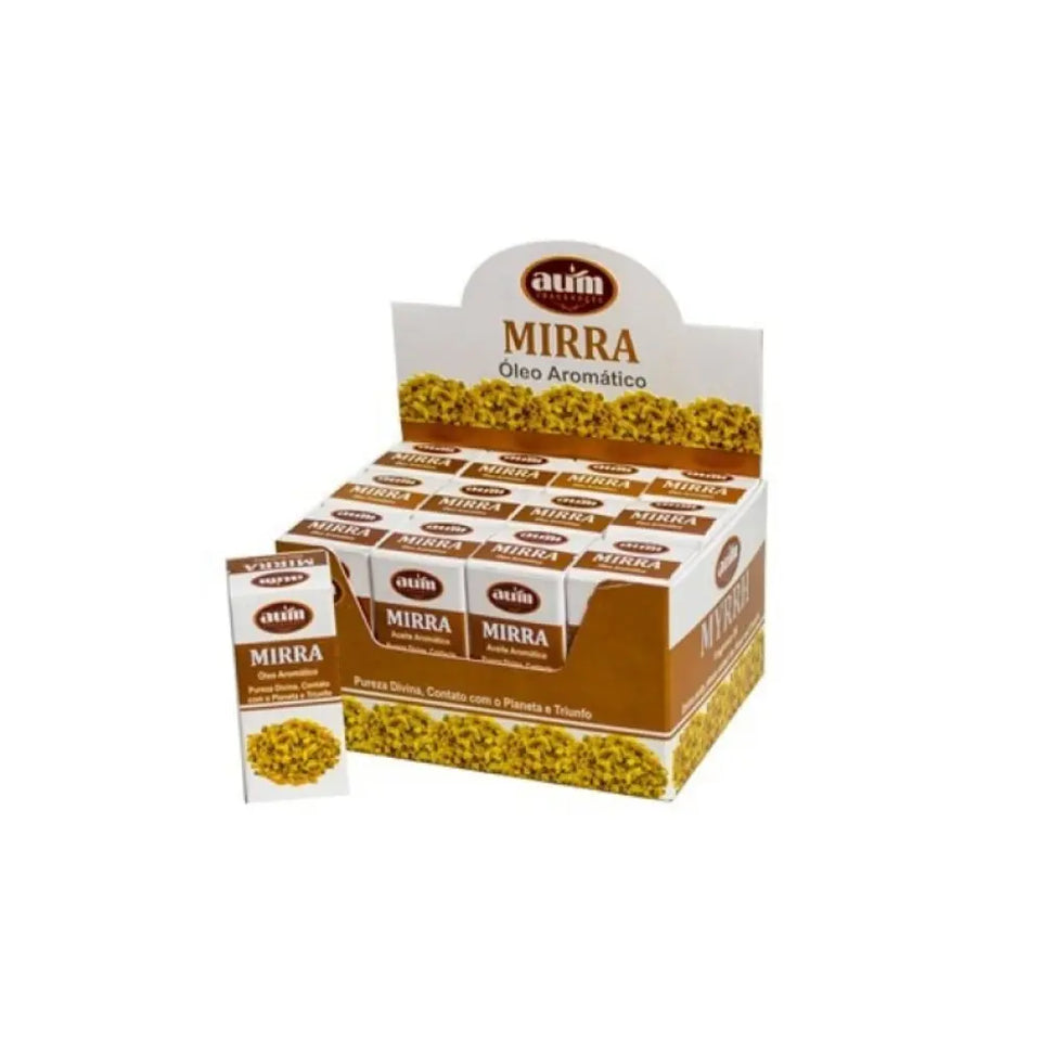 Aceite de Fragancia Mirra AUM FRAGRANCES: Pureza Divina, Conexión Terrenal y Triunfo - Esotergia Tienda