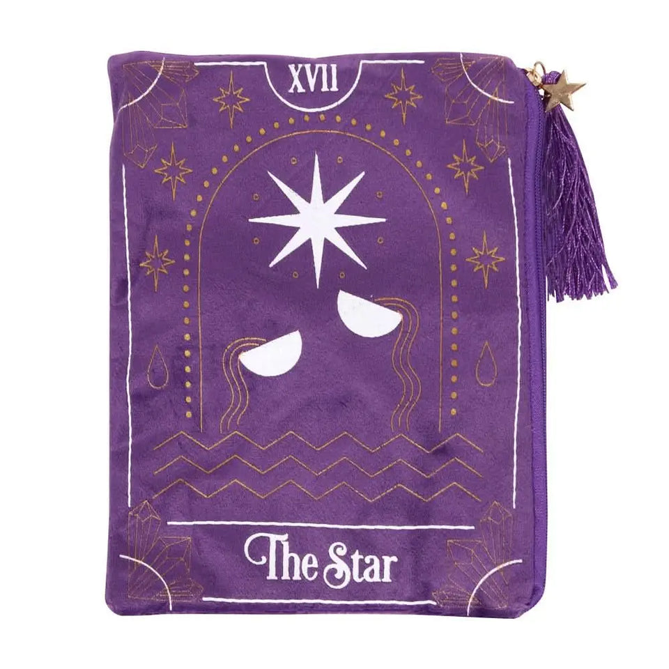 Bolsa con Cremallera de Cartas del Tarot 'La Estrella' - Esotergia Tienda