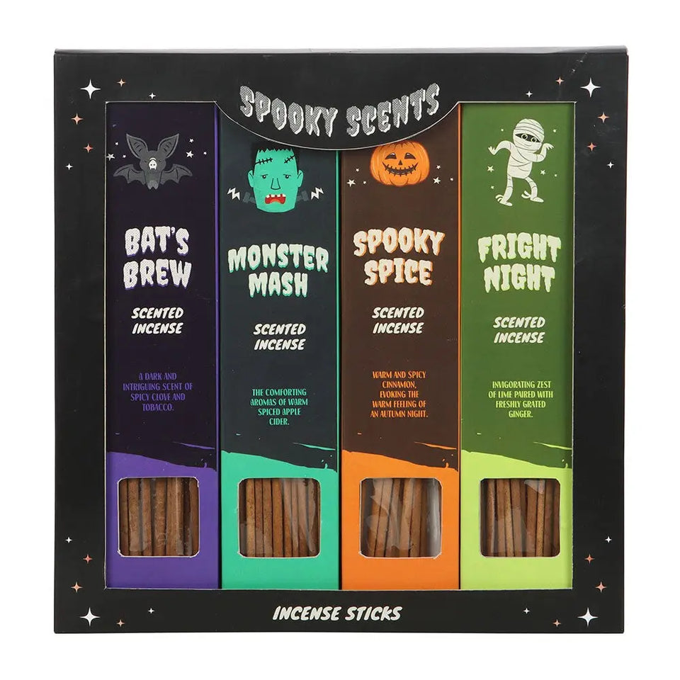 Set de Inciensos Halloween – Aromas Misteriosos y Estacionales | Varitas Edición Especial Regalo Esotergia