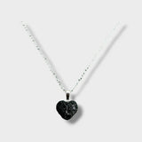 Colgante Corazón de Turmalina Negra Esotergia