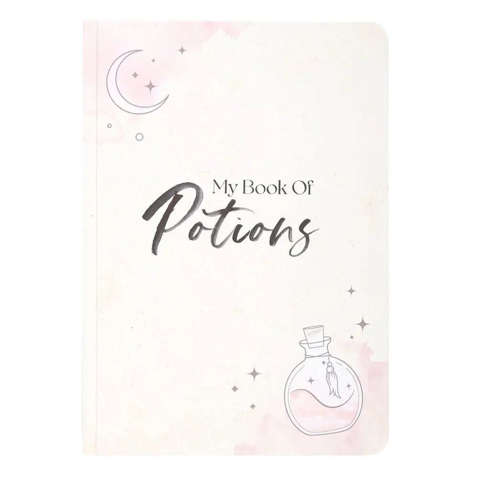 Libreta A5 "Mi Libro de Pociones" - Grimorio Moderno para Hechizos, Rituales y Recetas Mágicas Esotergia Tienda