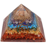 Pirámide Orgonite Chakras | Transformación Energética y Armonía Esotergia