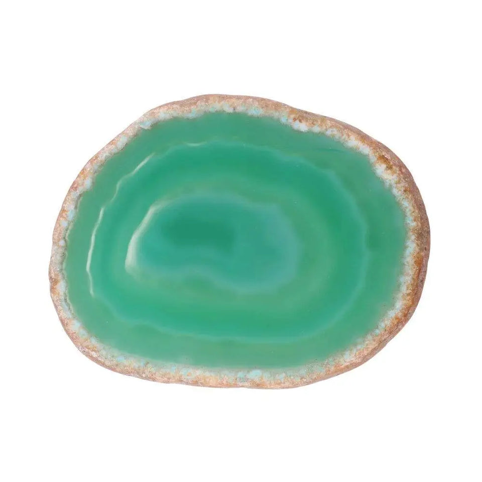 Placa de Ágata Verde – Armonía y Energía Natural para tu Espacio Esotergia