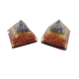 Pirámide Orgonite Chakras | Transformación Energética y Armonía Esotergia
