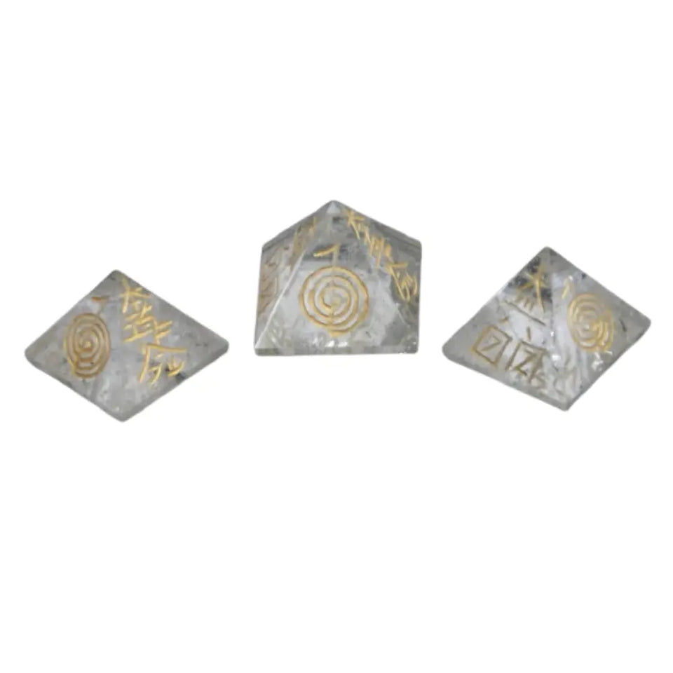Piramide de Reiki Cuarzo Esotergia