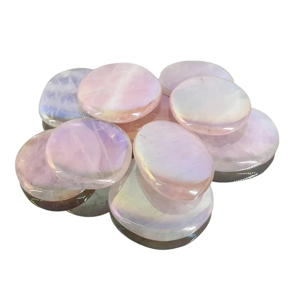 Rodado Plano de Cuarzo Aura Rosa Esotergia