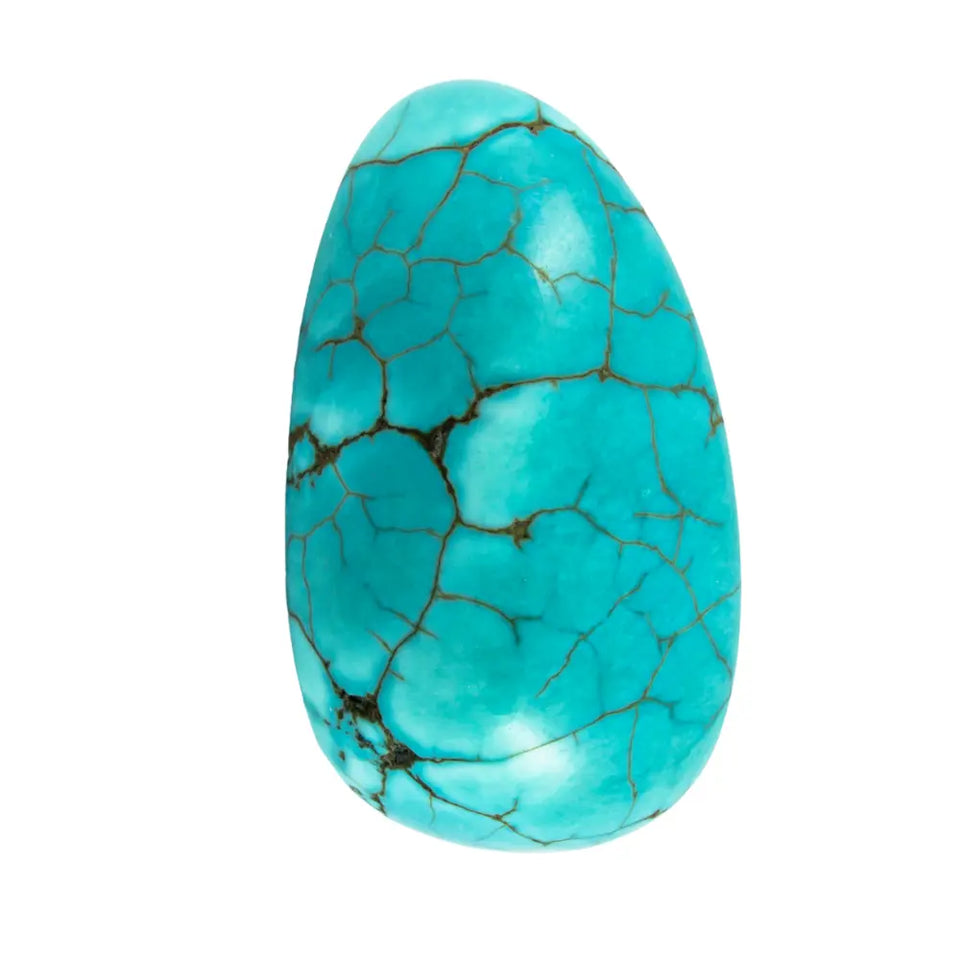 Rodado de Howlita Azul Esotergia