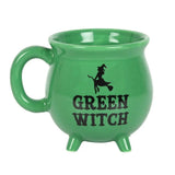 Taza Caldero de Bruja Verde 'Green Witch' Esotergia
