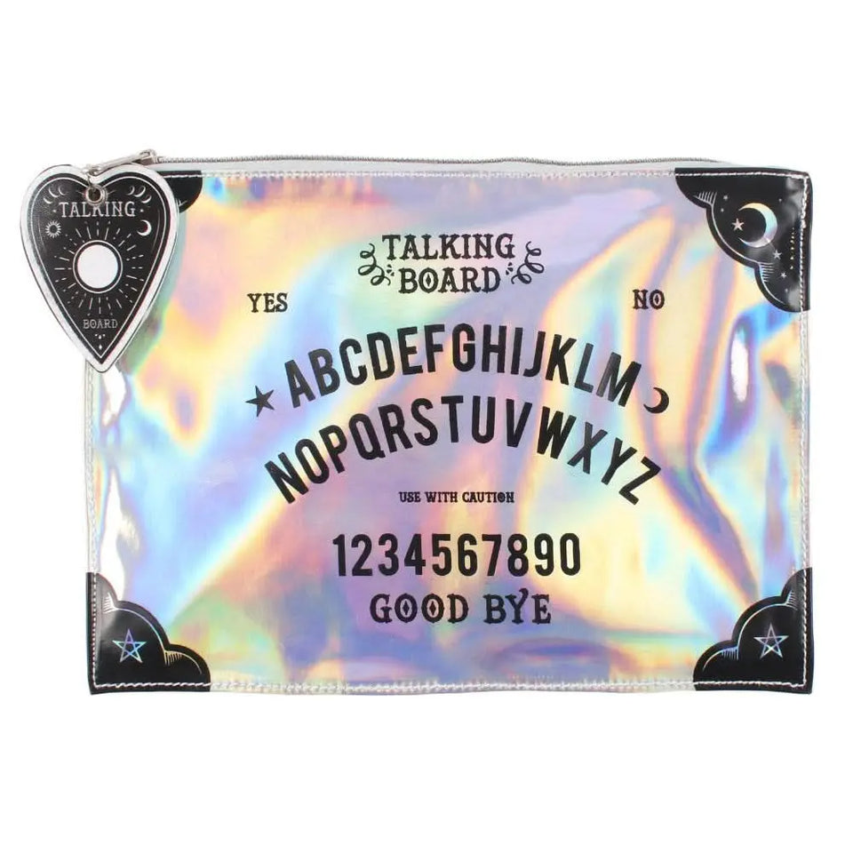 Bolsa de Maquillaje Iridiscente Ouija 'Talking Board' Esotergia