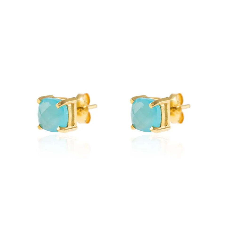 Pendientes de Calcedonia Azul Esotergia