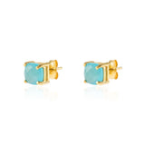 Pendientes de Calcedonia Azul Esotergia