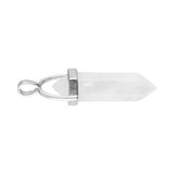 Colgante de Cuarzo Blanco Biterminado Esotergia