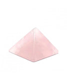 Piramide de Cuarzo Rosa - Merlin Tienda