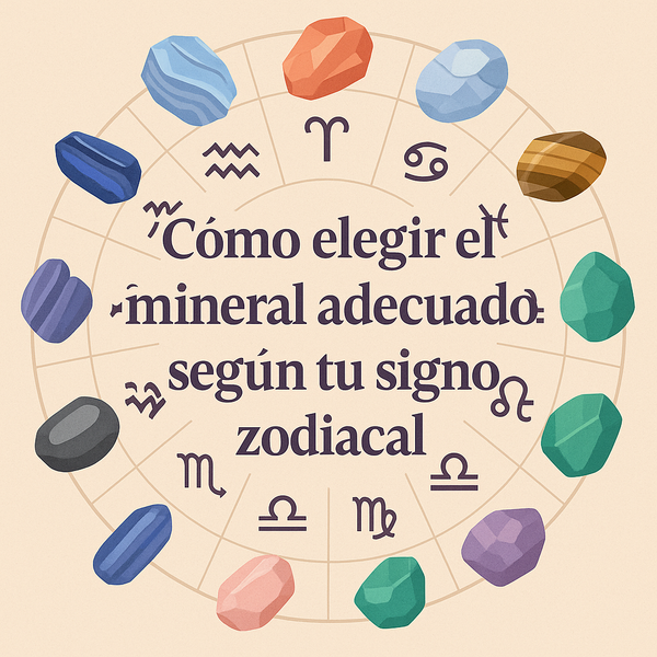 Cómo elegir el mineral adecuado según tu signo zodiacal