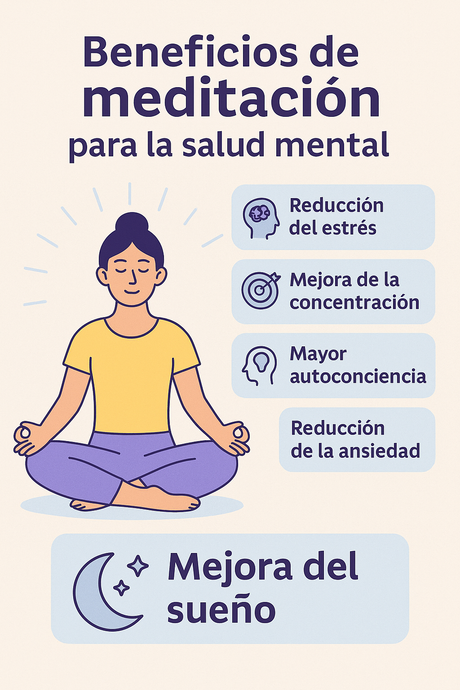 Los beneficios de la meditación para la salud mental