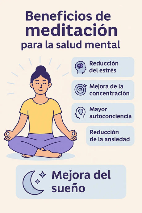 Los beneficios de la meditación para la salud mental