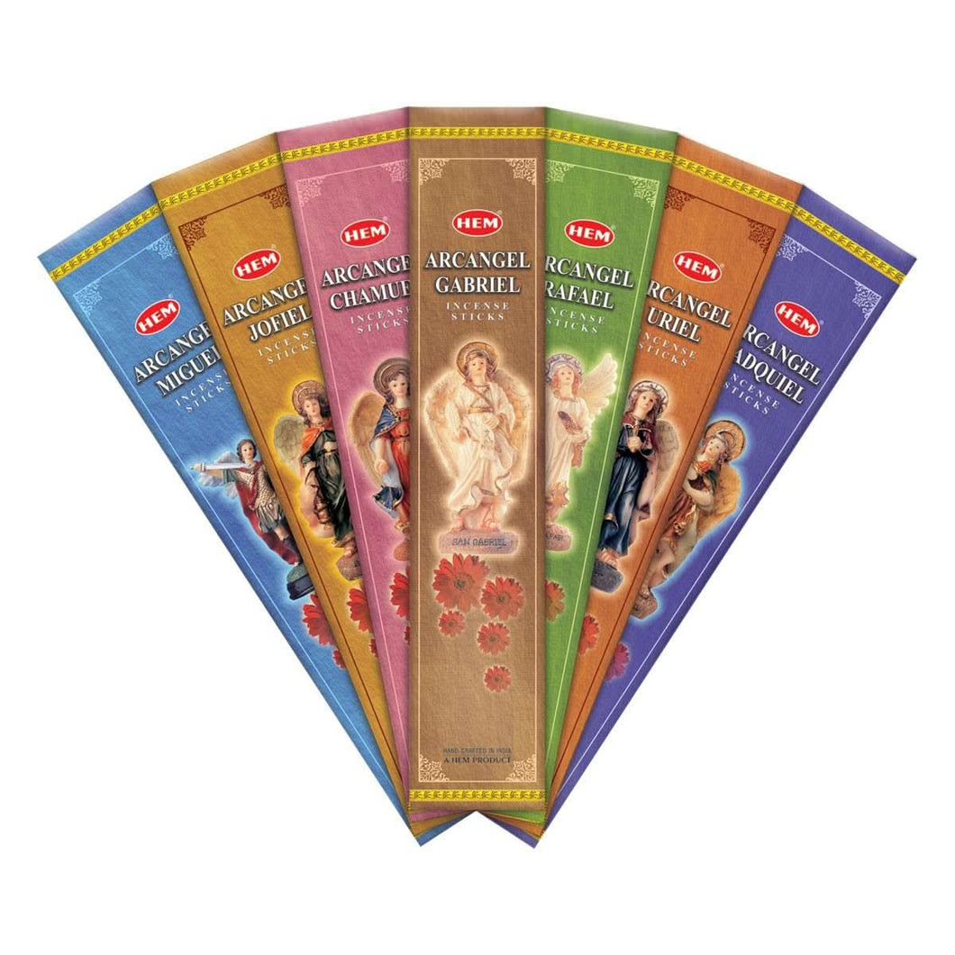 Set 7 Inciensos 7 Arcángeles: Protección, Amor, Sanación y Más - Esotergia