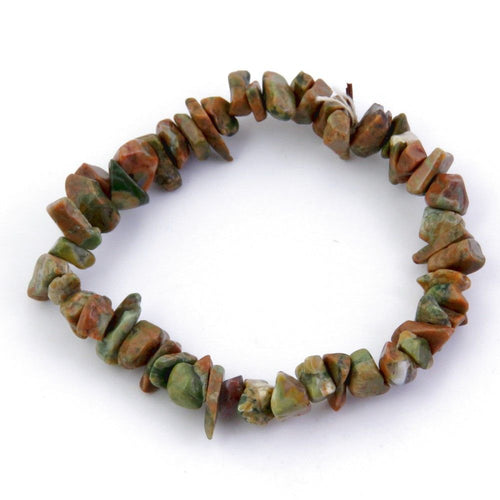 Pulseira Unakite Jasper Chip