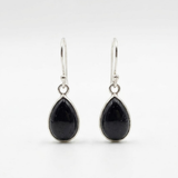 Pendientes de Plata y Turmalina en Lágrima | Protección, Elegancia y Equilibrio Esotergia