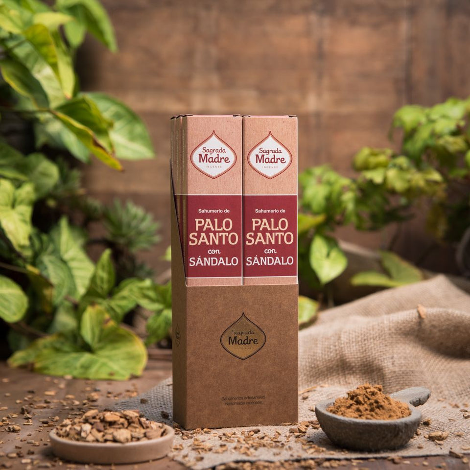 Varitas Incienso Artesanal de Palo Santo y Sándalo | Purificación y Armonía Esotergia