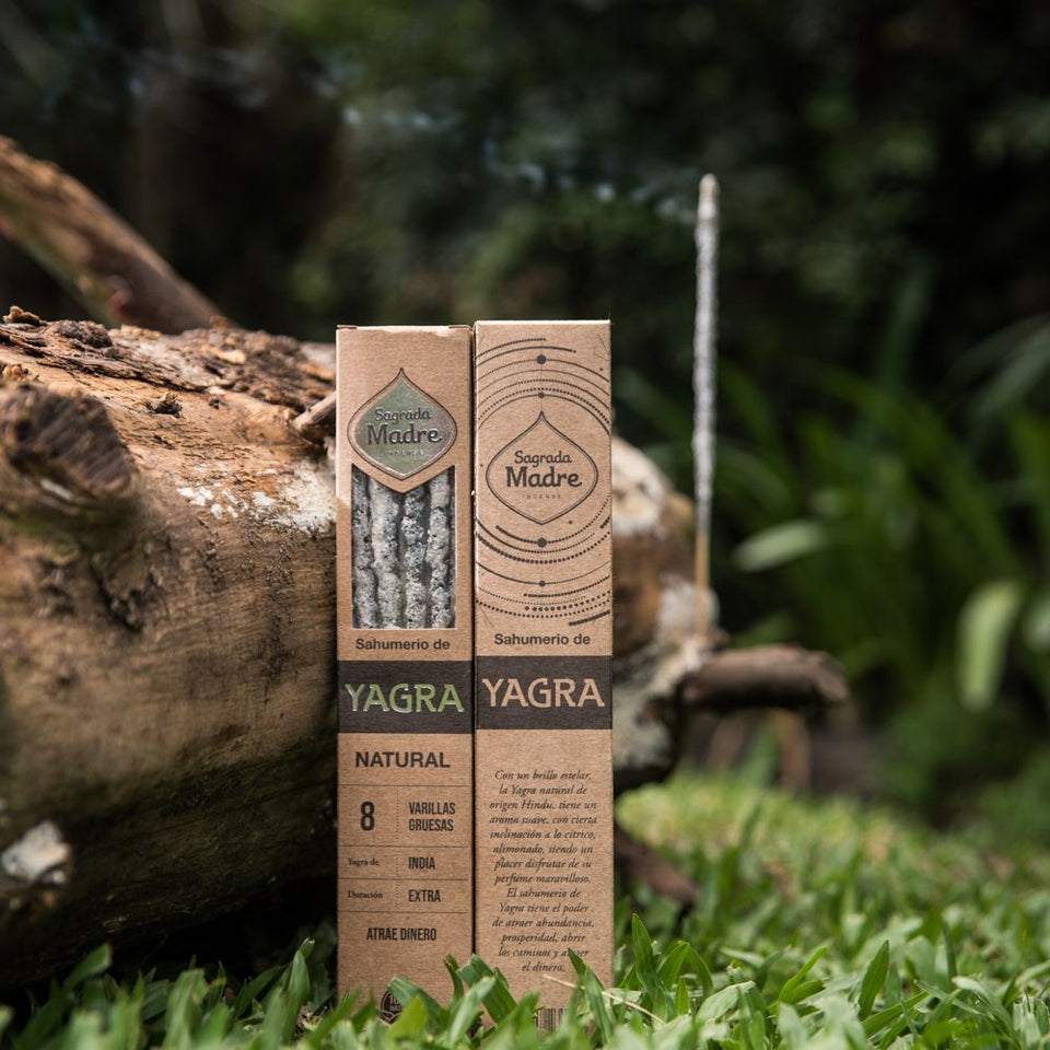Varitas de Incienso de Yagra Natural – Prosperidad, Abundancia y Aroma Intenso | Hecho a Mano