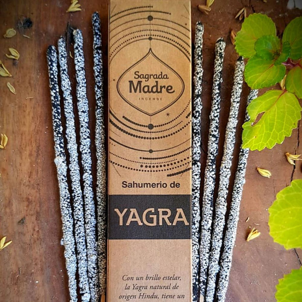 Varitas de Incienso de Yagra Natural – Prosperidad, Abundancia y Aroma Intenso | Hecho a Mano