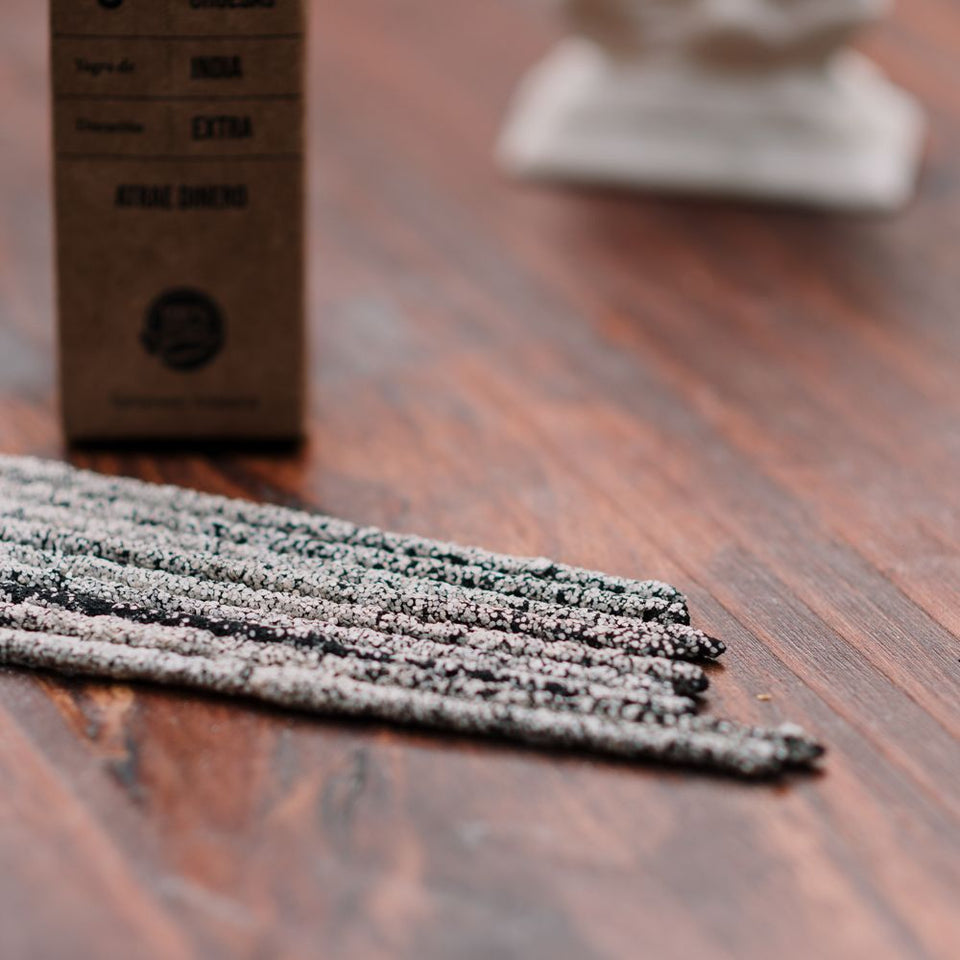 Varitas de Incienso de Yagra Natural – Prosperidad, Abundancia y Aroma Intenso | Hecho a Mano